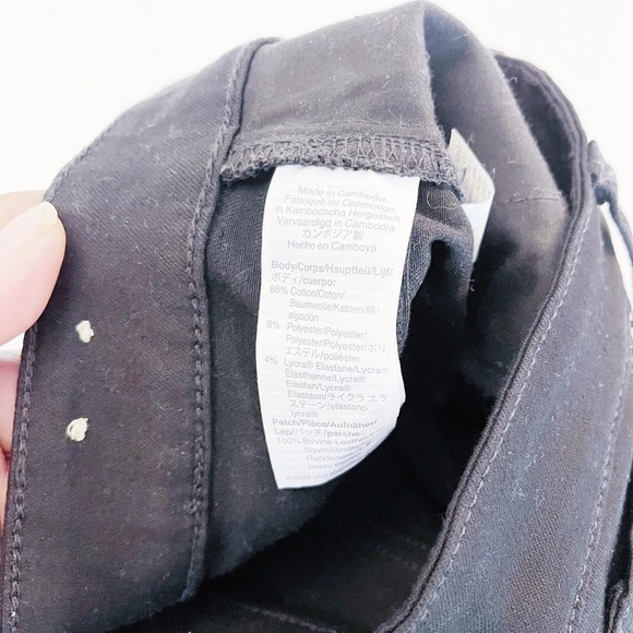 Madewell Curvy High-Rise Black Denim Jeans SZ26P - Picture 3 of 8